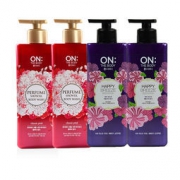 ON:THE BODY 沐浴露 梦幻粉色香水 500ml*2瓶+浪漫邂逅香水 500ml*2瓶