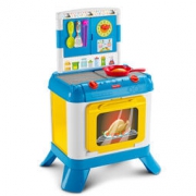Fisher-Price 费雪 FDF06 益智早教玩具 三合一探索厨房
