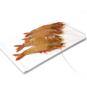 限京津： OCEAN FAMILY 大洋世家 冷冻莫桑比克香蕉虾 2kg 60-80只 礼盒装
