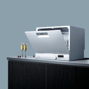西门子（SIEMENS）  SK23E210TI 6套台式洗碗机 LED显示屏 支持半小时超快洗