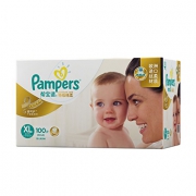 帮宝适（Pampers）  特级棉柔 超值彩箱 XL100片