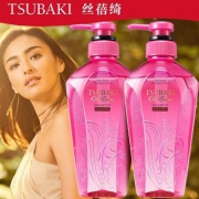 TSUBAKI  丝蓓绮 滢艳精纯倍润套装  洗发水450ml+护发素450ml Prime会员凑单免费直邮含税