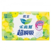 Laurier 乐而雅 超瞬吸 纤巧护翼型日用卫生巾 225mm 18片 *7件