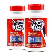 Schiff Movefree 氨糖维骨力软骨素 维D版 蓝瓶 80粒 *2瓶