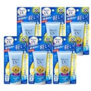 Biore碧柔AQUA清爽水感保湿防晒霜SPF50+/PA++++ 50g× 6个