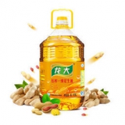 龙大（LONG DA） 压榨一级 花生油 6.18L