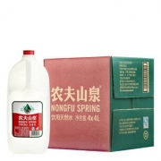 农夫山泉 饮用天然水 4L*4桶