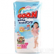 Goo.N 大王 维E系列 女宝宝拉拉裤 XL44片*6包+凑单品
