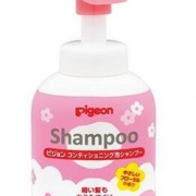 日亚销量第1位！Pigeon 贝亲 宝宝 弱酸泡泡花香洗发护发二合一350ml