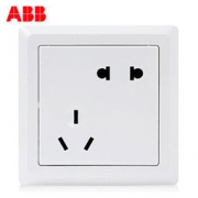 ABB 德逸系列 AE205 五孔插座 10只