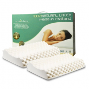 Ecolifelatex PT3CS 护颈枕*2 Ecolifelatex 纯天然乳胶枕头 低款对装8-10cm