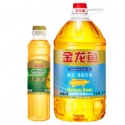 限PLUS会员：金龙鱼 食用油 物理压榨 纯正葵花籽油 5L+400ML
