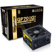 鑫谷（Segotep）额定600W GP700G黑金版电源（金牌认证/90+转换效率/宽幅输入/背线/智能温控风扇）