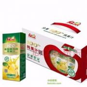 适合凑单， 众果 100%纯果汁 金冠黄元帅苹果汁250ml*16盒