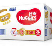 HUGGIES 好奇 金装 超柔贴身纸尿裤 XL105片   139元（199元，398-120）