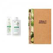 Klorane 康如柔润倍护免洗喷雾150ml + 柔润倍护洗发水400ml (进)+便签本+铅笔