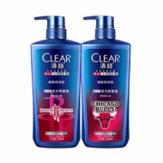 镇店之宝，CLEAR 清扬 男士去屑洗发水清爽控油型 定量版750ml*2