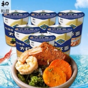 和厨 北海道大虾面 FD冻干方便面杯装62g*6杯