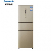 Panasonic 松下 NR-C26WP3-NP 三门冰箱 256L    3290元包邮（3590元，用券）