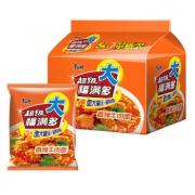 康师傅 超级福满多系列 香辣牛肉面 五连包