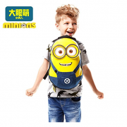 神偷奶爸 小黄人儿童3D双肩背包