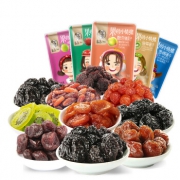 华味亨 休闲零食蜜饯 十口味手抓包 500g/袋