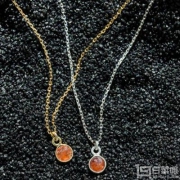 七夕礼物，Dogeared 朵吉兒 女士纯银镀碧玺项链 Prime会员凑单免费直邮含税