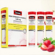 Swisse 强效维生素C泡腾片 60片 X2【单件包邮 超值组合】