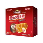 尊乐 原味烤肠卷 冷冻熟食 250g/盒 早餐香肠卷（非热狗肠）