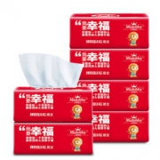 小狮多比 原木抽纸 面巾纸 3层*6包    9.9元包邮