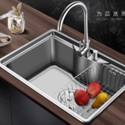 悍高（HIGOLD）  920084R 304不锈钢水槽 配980056型号龙头（含龙头7件套）