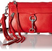 REBECCA MINKOFF mini MAC 女款真皮斜挎包