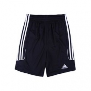 adida  阿迪达斯8-15岁男童足球运动裤+凑单品 黑色