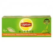 立顿（Lipton） 茶叶 绿茶 黄山茗峰绿茶25包 50g 满199减100叠加99减50卷