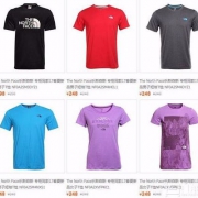 The North Face 乐斯菲斯 多款男女T恤