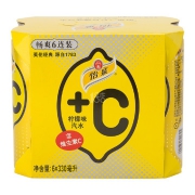 怡泉 +C柠檬味汽水 330ML*6罐装