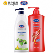 限地区：好迪 精华素焗油洗发水750ml+好迪 清凉舒爽沐浴露600ml