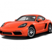 保时捷（PORSCHE） Cayman 熔岩橙/黑内 现车优惠2个点 最便宜的“收割机”