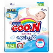 PLUS会员： GOO.N 大王 维E系列 婴儿纸尿裤 S84片 *4件