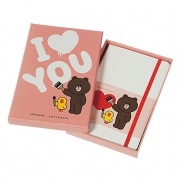 Moleskine  LINE FRIENDS合作款 TRUE LOVE 笔记本