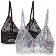 撩人指数UP！Calvin Klein 卡尔文·克莱恩 Ombre 2 Pack Bralette 无钢圈蕾丝胸衣 2件套