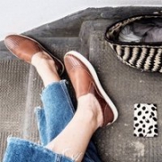 UGG australia Hadria Croco 超舒适 女士一脚蹬休闲鞋