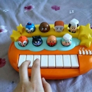 面包超人玩具人偶电子琴会弹出的玩偶琴宝宝音乐小钢琴 1岁+