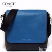 COACH 蔻驰 Sullivan系列 男士荔枝纹斜挎邮差包*2个