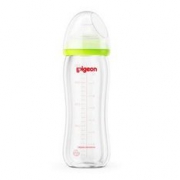 pigeon 贝亲 AA91 自然实感宽口径玻璃奶瓶 240ml 配L奶嘴  61.7元（105，双重优惠）