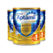 Aptamil 爱他美 1段 金装婴儿配方奶粉 900g *3件