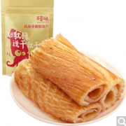 白菜价！限华东：百草味 肉干肉脯 风琴鱿鱼片 80g/袋