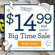 Gymboree精选专场$14.99促销+包邮