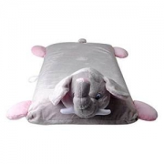 Perfect Pillow 泰国原装进口纯天然乳胶枕儿童卡通枕两用可变玩偶 象 6*35*58cm+凑单品