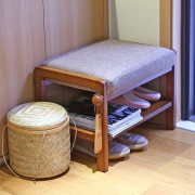 INNESS 英尼斯 ST-9838OAK 进口实木换鞋凳